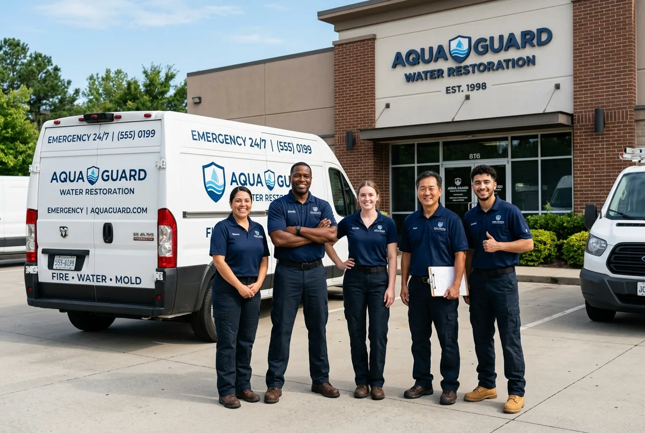 Pflugerville Water Damage Restoration certified technicians