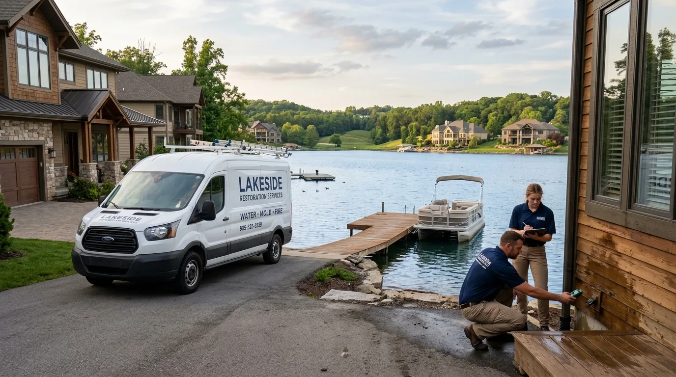 Falcon Pointe Water Damage Restoration Near Lake Pflugerville