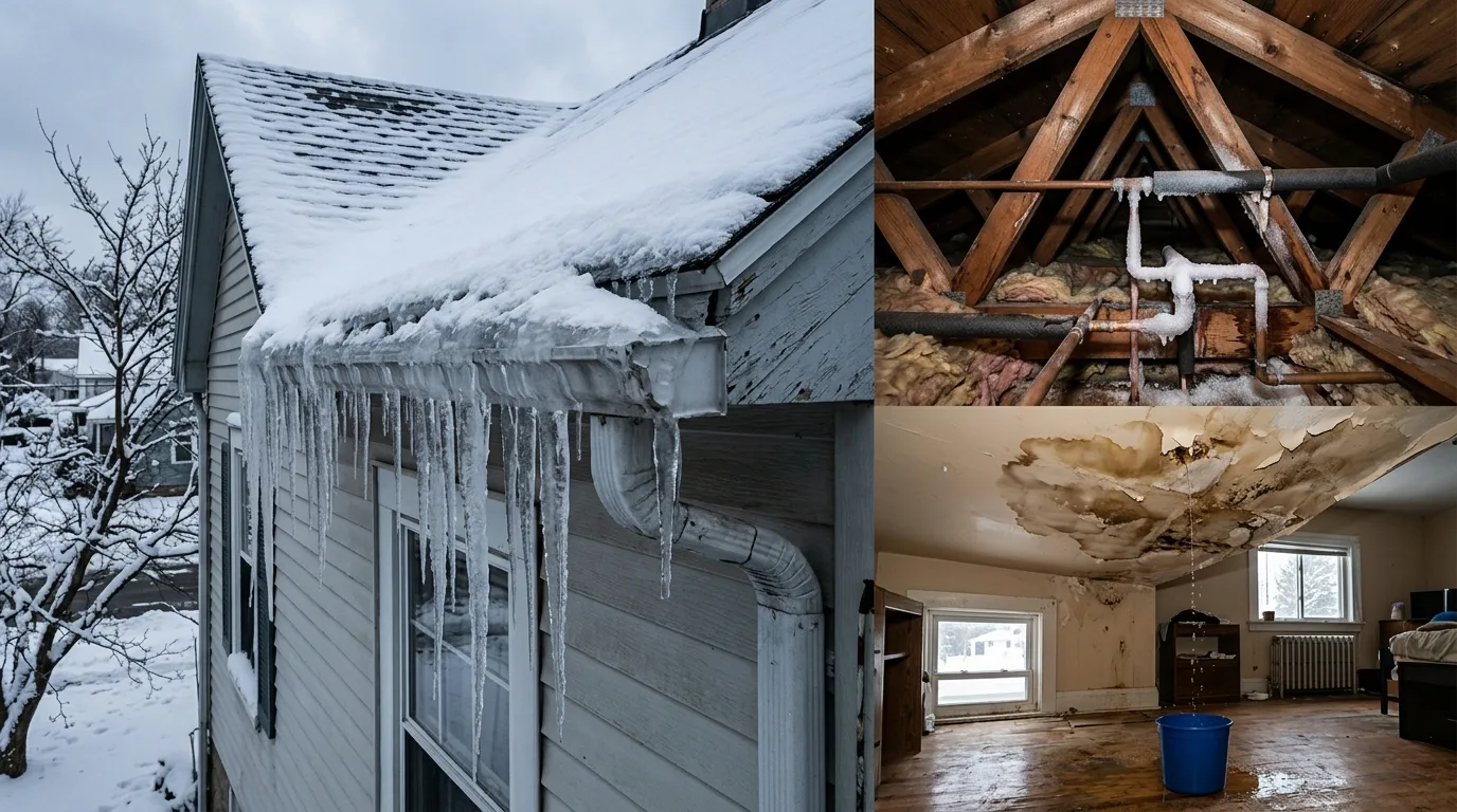 Ice Dams and Freeze Damage: Protecting Your Pflugerville Home in Winter