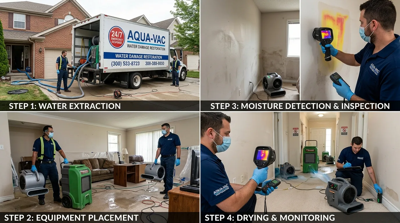 Pflugerville Water Damage Restoration: The 8-Step Process